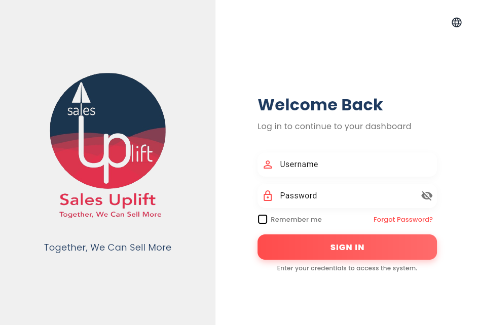 WinSpin Web Admin Platform